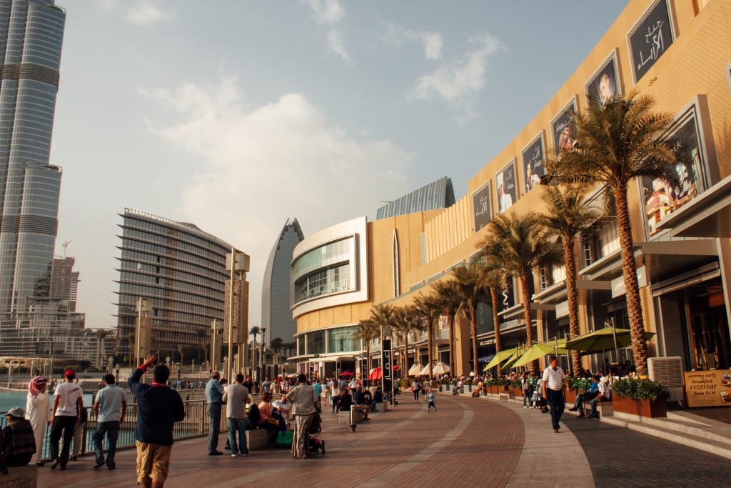 shopping at dubai mall