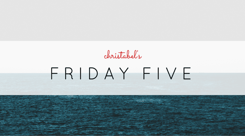 Friday Five 9/11/15