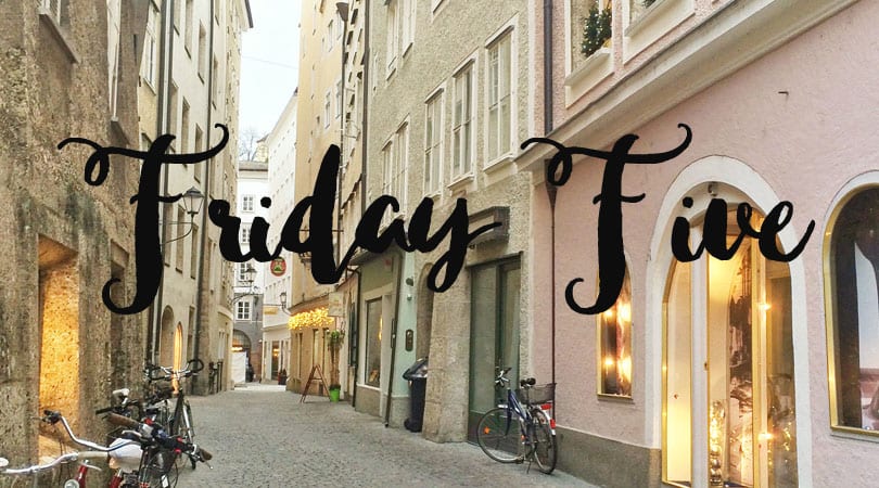 Friday Five 12/11/15