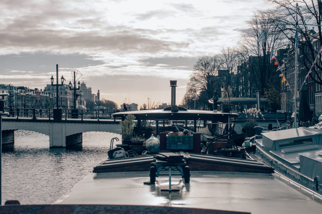 Amsterdam houseboat