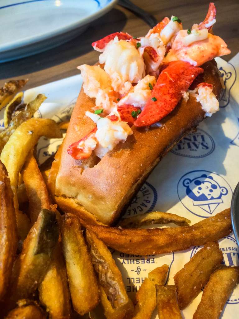 The Salt Line Navy Yard Lobster Roll - Unique Things to do in Washington DC