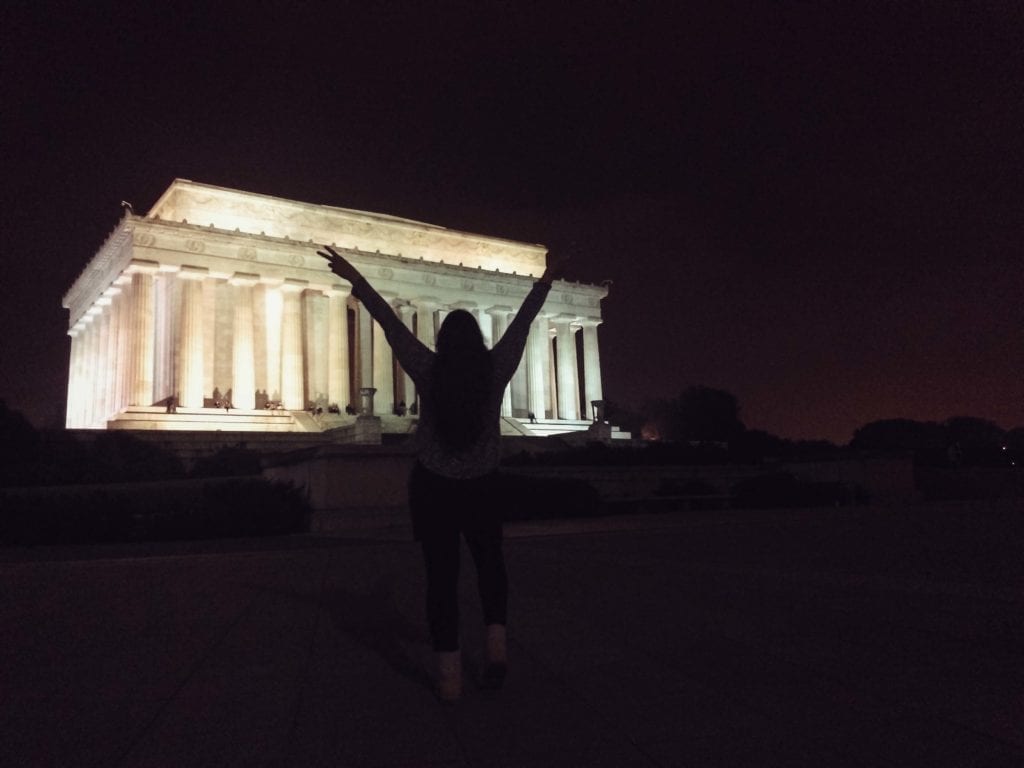 Lincoln Monument at Night - Unique Things to do in Washington DC