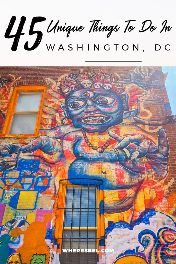 45 Unique Things to do in Washington DC 